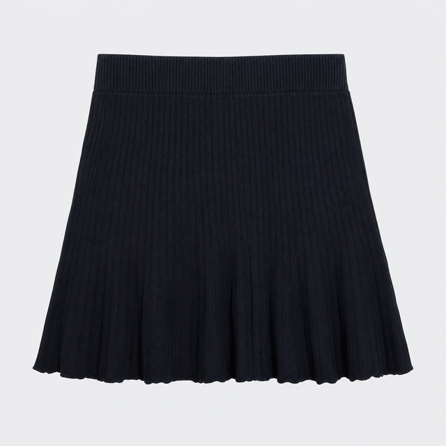 Maeve Ribbed Sweater Mini Skirt