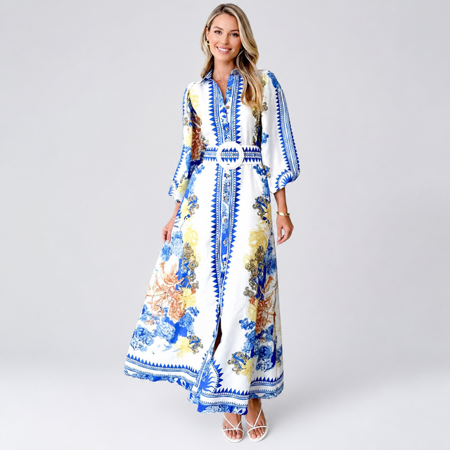 Czlfdfz Floral Maxi Dress