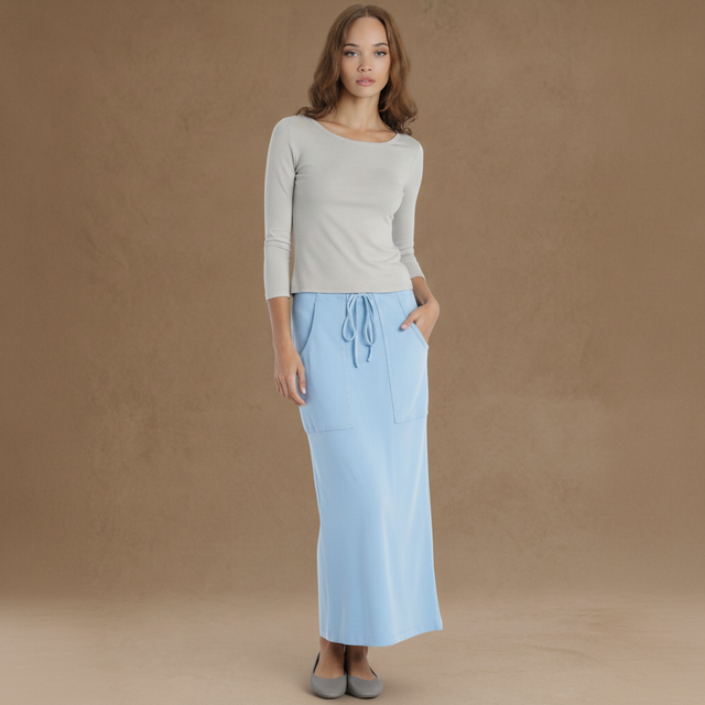 Vintage Cargo Slim Skirt