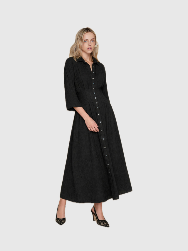 Pico Dress in Black