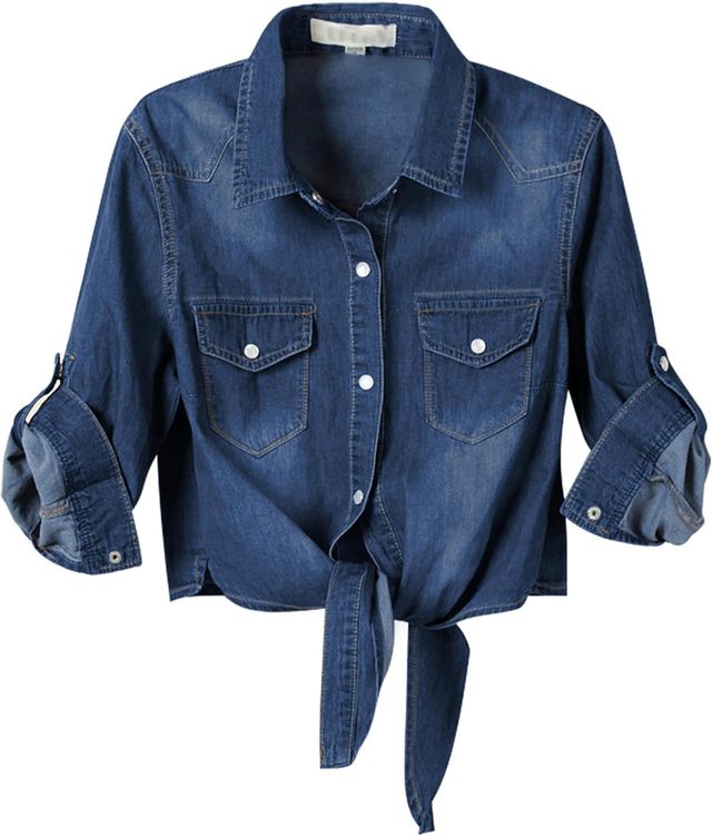 Omoone Wome Denim Cardigan